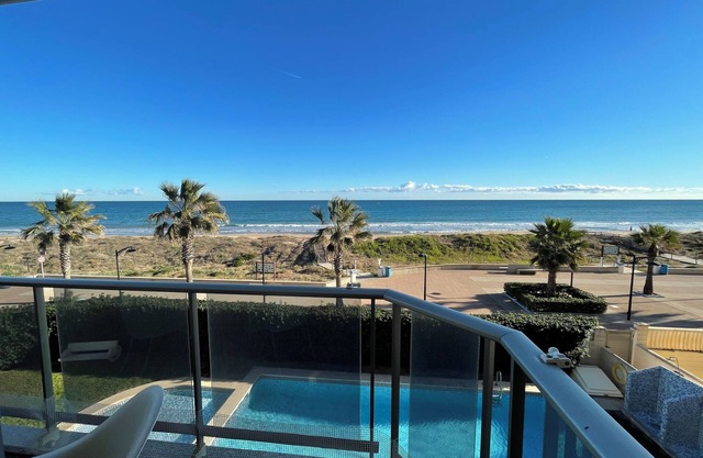 Apartment with sea view. Beachfront