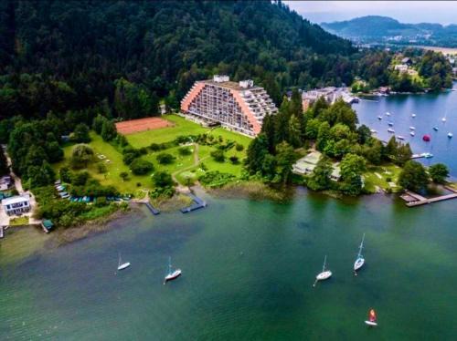 Apartment am Ossiachersee mit eigenem Seezugang