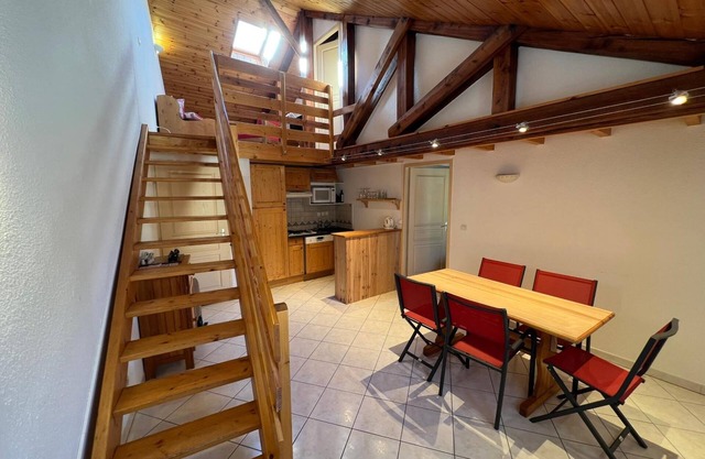 Apartment 'Charmant Duplex Pied De Pistes' with Mountain View and Wi-Fi