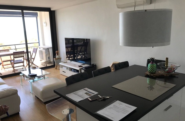 APARTMENT FACING THE SEA, 20 metres from the beach