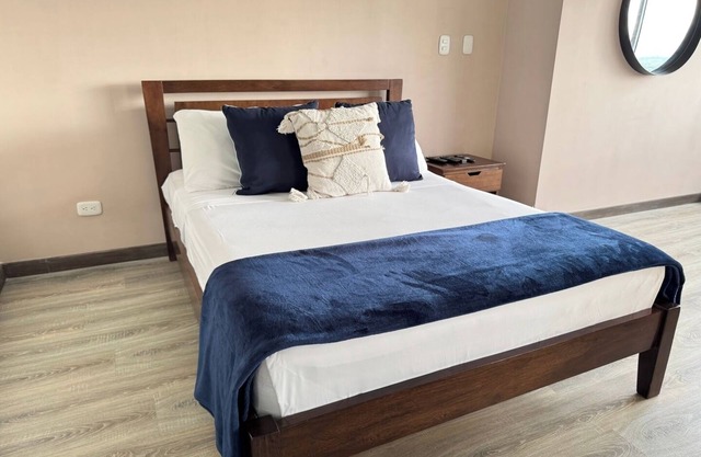 Apartment in Fundadores with balcony, pool, sauna
