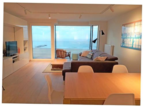 Apartment in Het Zoute with Sea Views