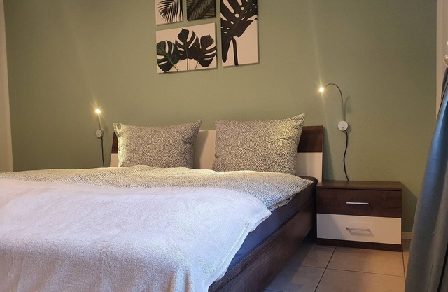 Apartment lavender green