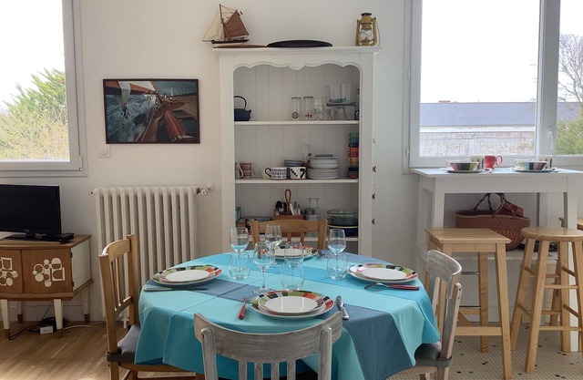 Apartment playita M&Y. Cosy, 3-minute walk from port and ria d'Etel.