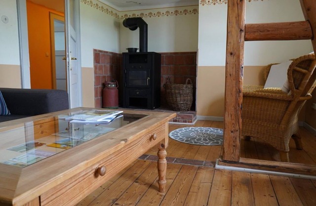 Apartment Wasserkuppe 90sqm with wood stove - Weiherhof