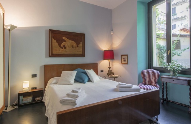 Apartment with garden in the heart of Brera with air conditioning and wi-fi