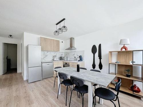 Appart cozy dans le centre-ville, 6 pers