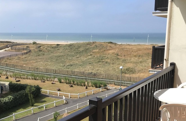 Appartement 2 Pièces Magnifique vue mer !résidence Accès Direct Plage