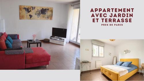 Appartement avec Jardin et Terrasse près de Paris