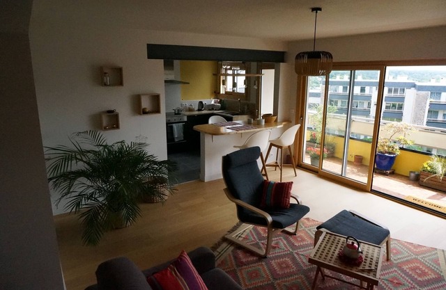 Appartement Chaleureux à 10min de la Plage Dans Résidence Calme