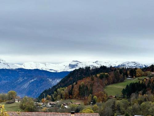 Appartement confortable à Mont-Saxonnex 25m² avec balcon