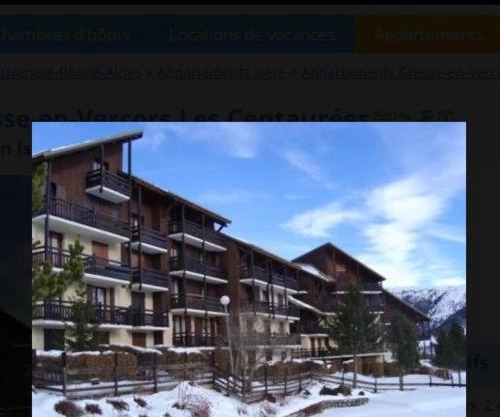 Appartement Duplex 4 pers à Gresse-en-Vercors