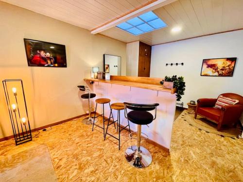 Appartement F2 "Les Loges" Verdun Centre - Garage motos et vélo, WIFI, Géré par PrestaZen'Services