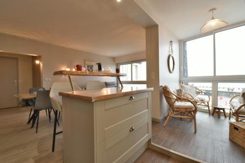 Appartement rénové avec vue sur mer à Fécamp !