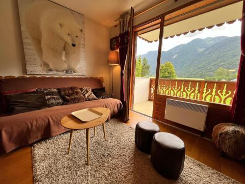 Appartement T2 cabinne à Samoëns avec balcon - FR-1-624-37
