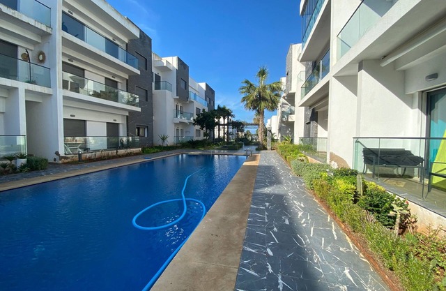 Appartement vue sur mer Avec Piscine