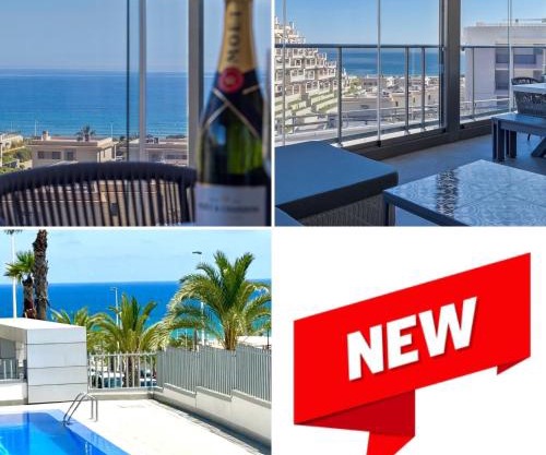 Apt de lujo, vista al mar, Arenales del sol
