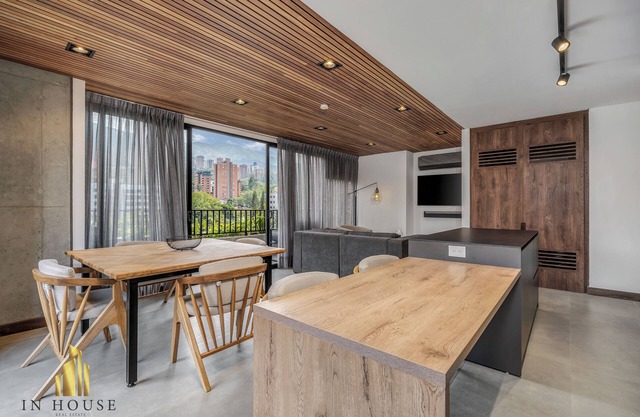 Apt sofisticado y luminoso con BBQ - Morph 1101