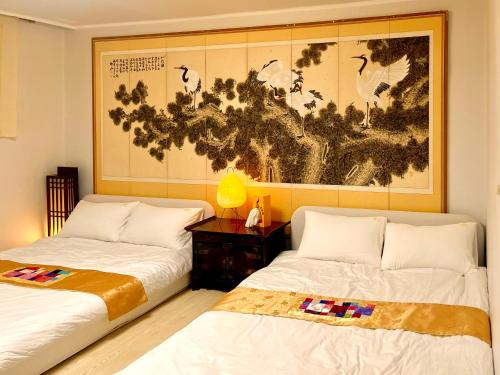 Arisu Sauna House 전철역2초#3BR#공항픽업#사우나#롯데월드#잠실#장박할인#Kspo#올림픽공원#명동#아산병원