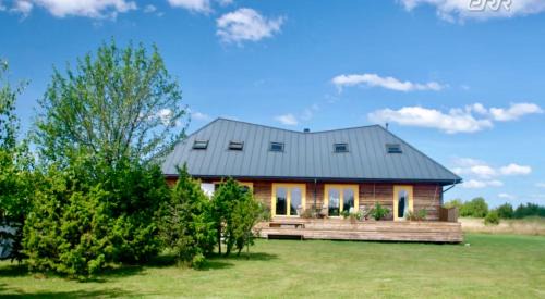 Art and design loghouse in Muhu Island