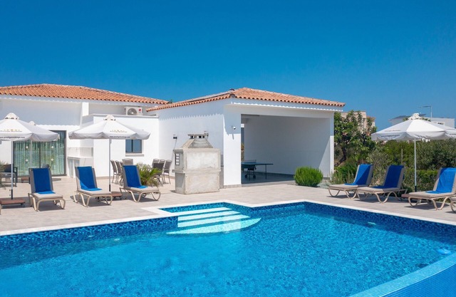 Astounding Cyprus Villa | Aretousa Retreat | 8 Bedrooms | Private Balcony