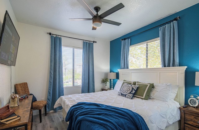 ASU + Mill Ave Stay | Pool | Free Parking + Gym