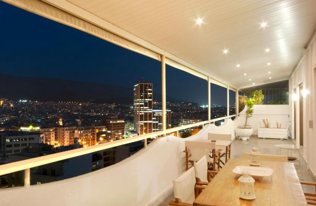 Athens 360 penthouse, panoramic City view