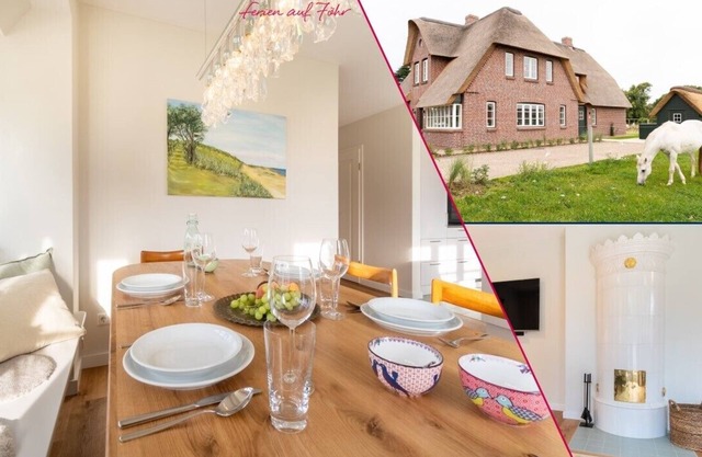 Auf Einer Ehemaligen Pferdekoppel Entstand Dieses Großzügige Reetdachhaus, Umrin