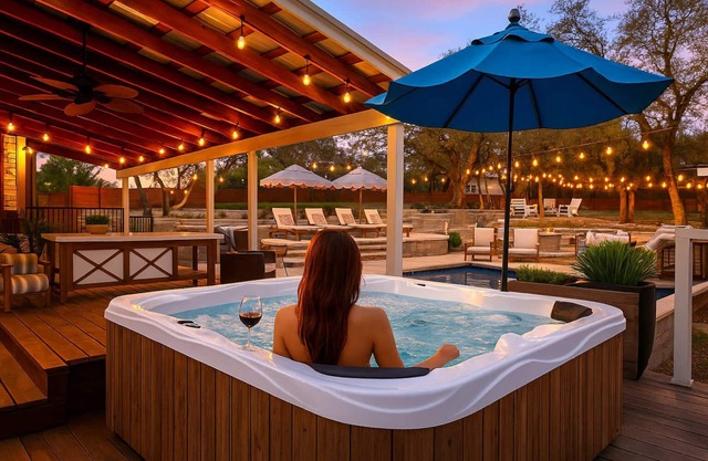 Austin 5BR Home | Spa ~ Pool ~ Grill ~ More!