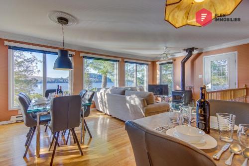 Aux Berges du Pont Suspendu/Grand Lac Brompton