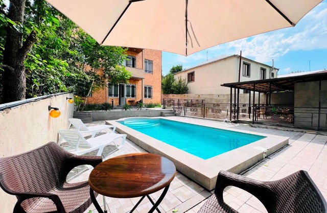 Awesome Large 3 Floor Villa Dilijan , 8 Bedrooms+4.5 Bathrooms+Swimming Pool, Nice Mountain View