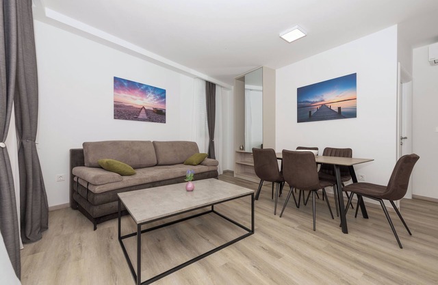 Beach apartment Mara 1 50m to the sea,modern apartment in the center of the town
