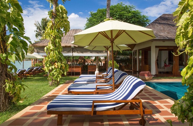 Beach Front full service villa