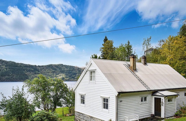 Beach front home in Tysse with WiFi