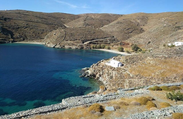 Beach Front House At Potamia, Kythnos Island