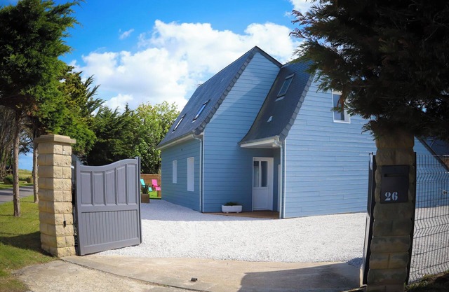 Beach house in Utah Beach