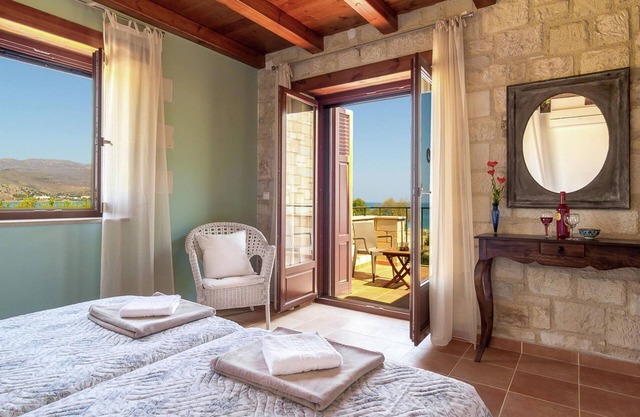 Beachfront Stone Villa With Private Pool