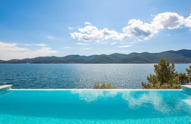 Beachfront Villa Maris with Infinity Pool