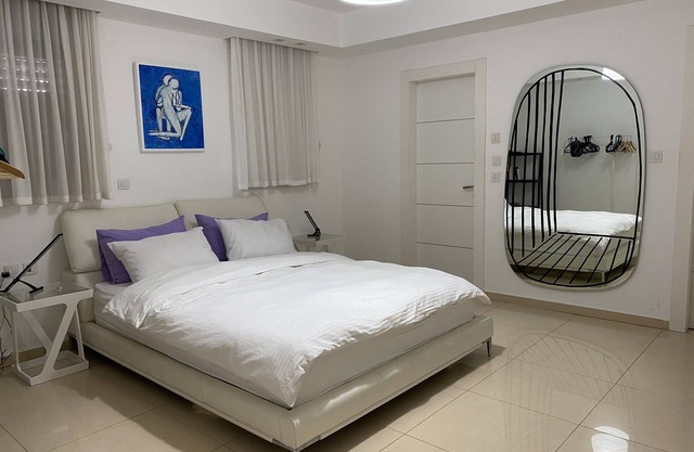 Beau mini-Penthouse à la Marina d'Ashdod: REF/CHRISTELLE. Vue mer panoramique