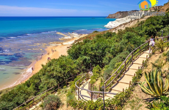 Beautiful apartment with sea view, just 5 minutes from Scala dei Turchi