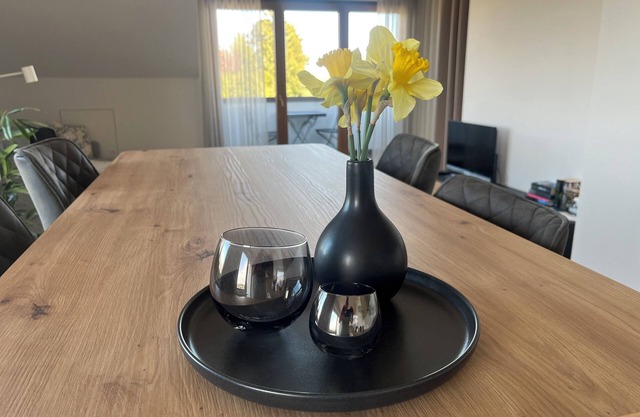 Beautiful apartment (60 sqm) with two balconies.