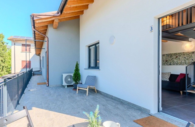 Beautiful apartment for 4 people with WIFI, pool, A/C, TV, patio and panoramic view