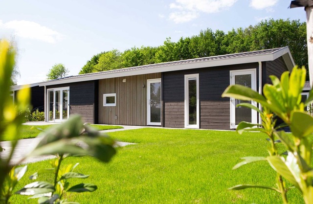 Beautiful Chalet With Airco, in a Holiday Park