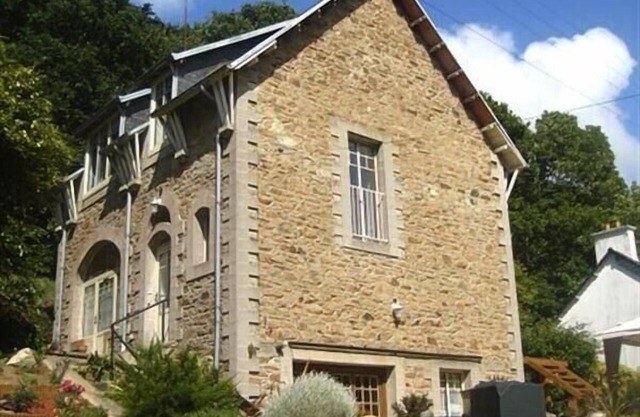 Beautiful granite stone house