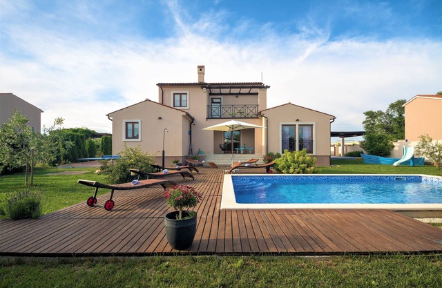 Beautiful Istrian stone made villa with pool and garden surrounded by nature