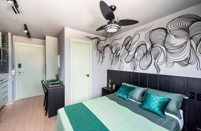 Beautiful Studio with Swimming Pool Close to the Brás subway