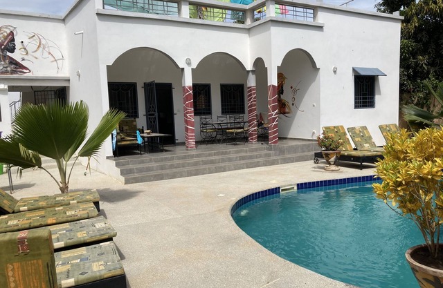 Beautiful Villa of European comfort ideally located near shops, beach etc.