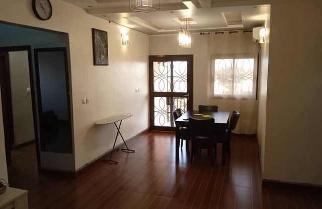 Beautiful, well-equipped 2-bedroom apartment in odza by the road, well-equipped.