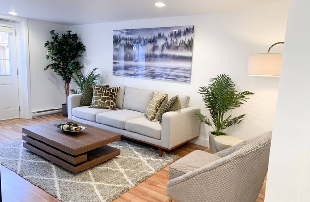 Beautifully furnished 2 bed suite in great location