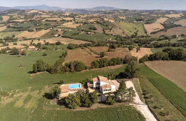 Beautifully restored country house in an idylic location with fabulous views